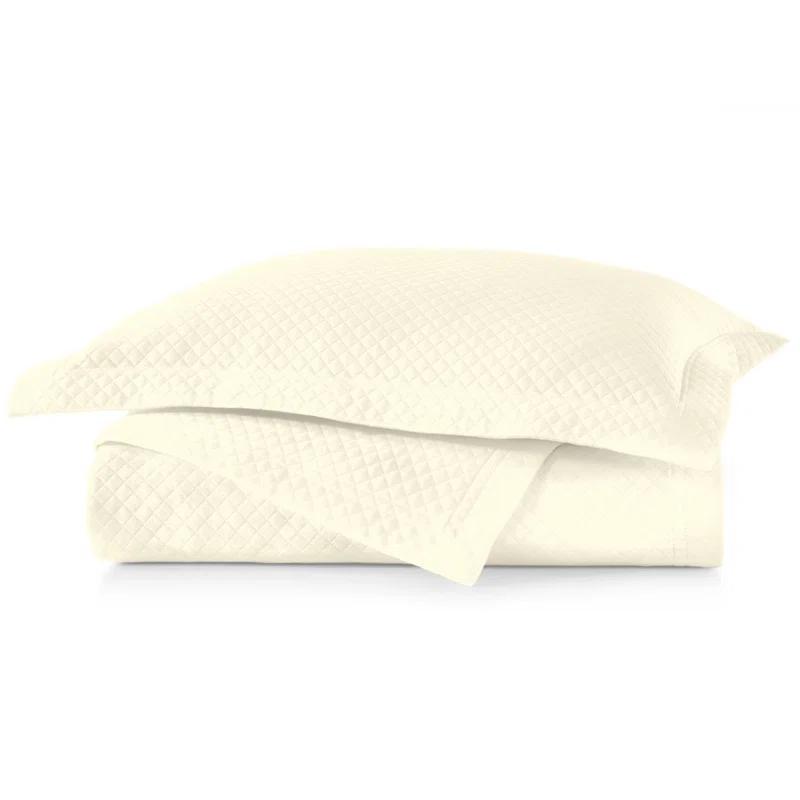 Peacock Alley Oxford Cotton Blend Coverlet