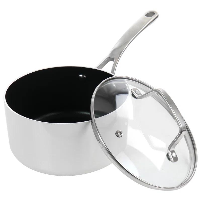 Martha Stewart Martha Stewart 10 - Piece  Aluminum Nonstick Cookware Set