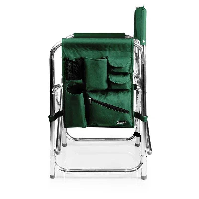Picnic Time Sports Outdoor Portable Camp Chair with Side Table