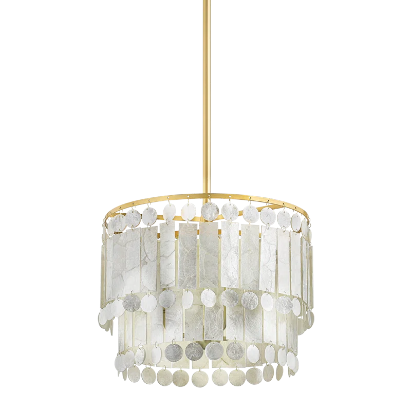 Coretta Chandelier - Natural / 16"