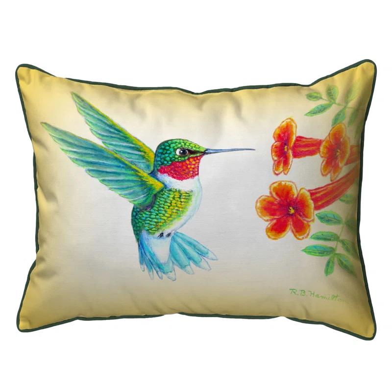 Betsy Drake Interiors Indoor/Outdoor Throw Pillow