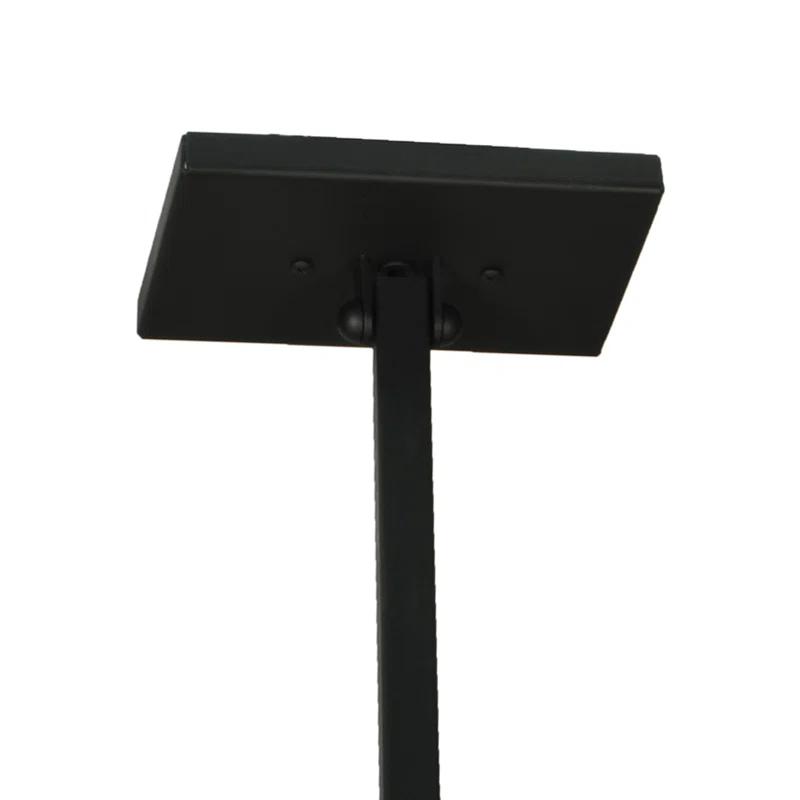 Meyda Lighting Rustic Lodge 4 - Light Black Kitchen Island Pendant