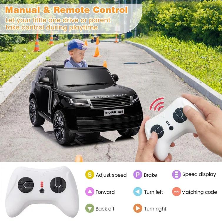 Hetoy 2 Seater Ride On Car For Kids