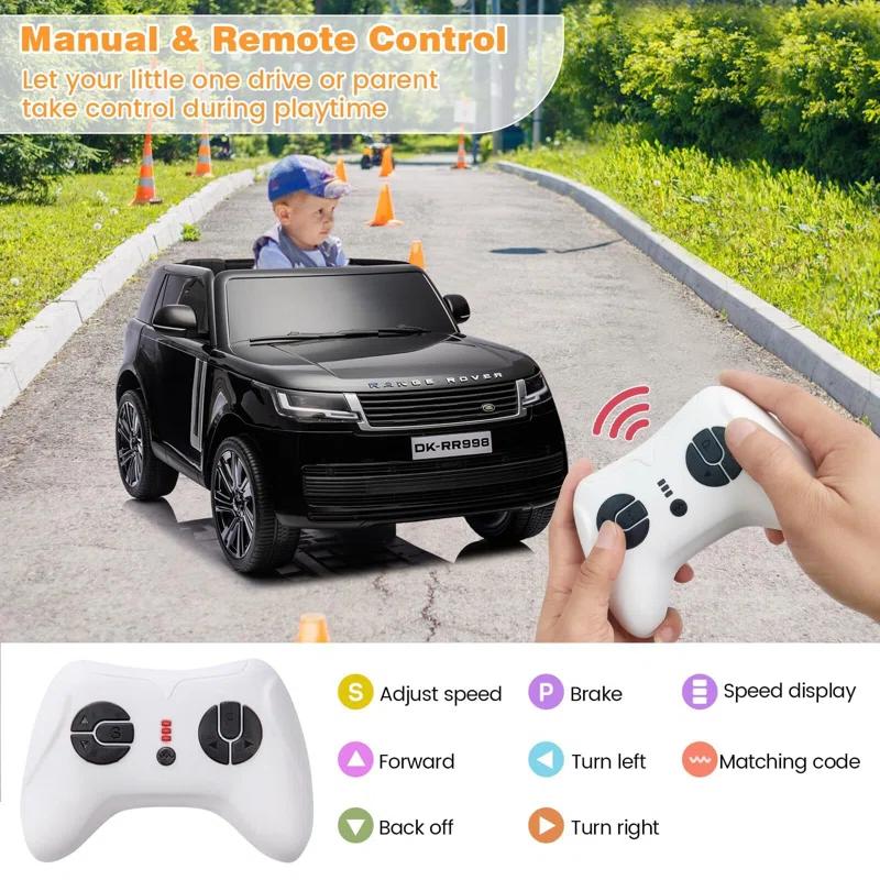 Hetoy 2 Seater Ride On Car For Kids