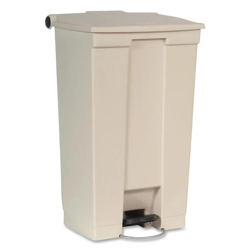 Rubbermaid Commercial Products Plastic Step On Kitchen Trash Can - 23 Gallons