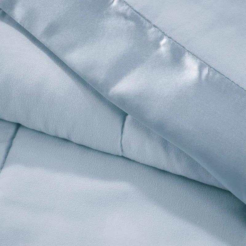 Madison Park Lightweight Down Alternative Blanket with Satin Trim