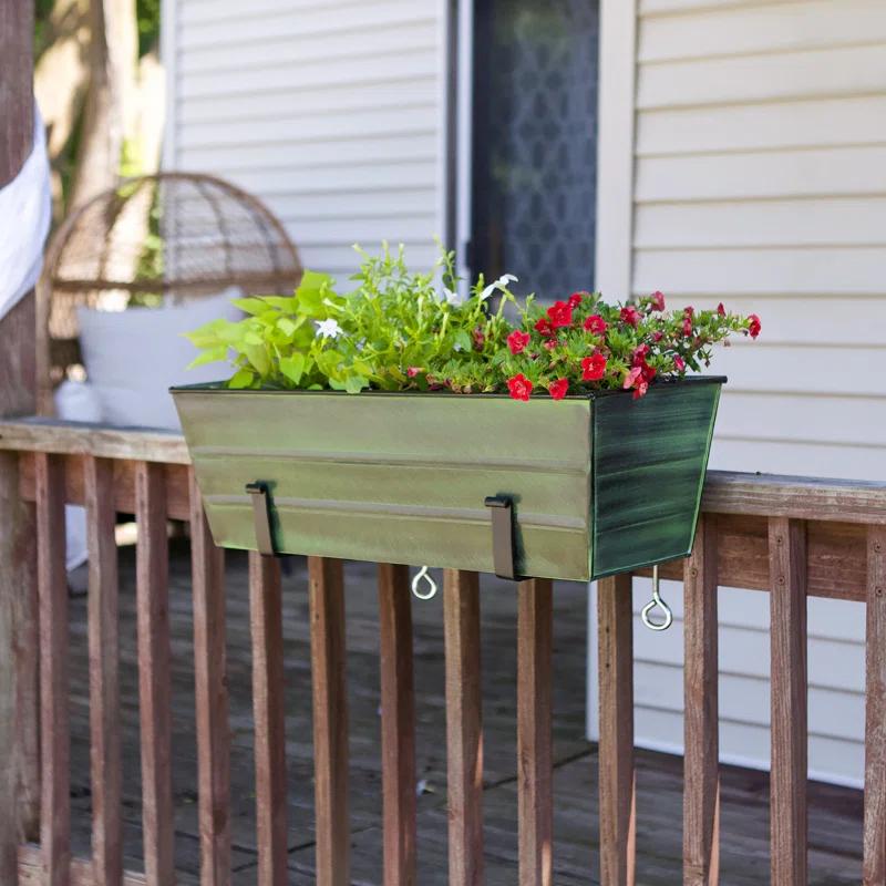 ACHLA Metal Window Box Planter