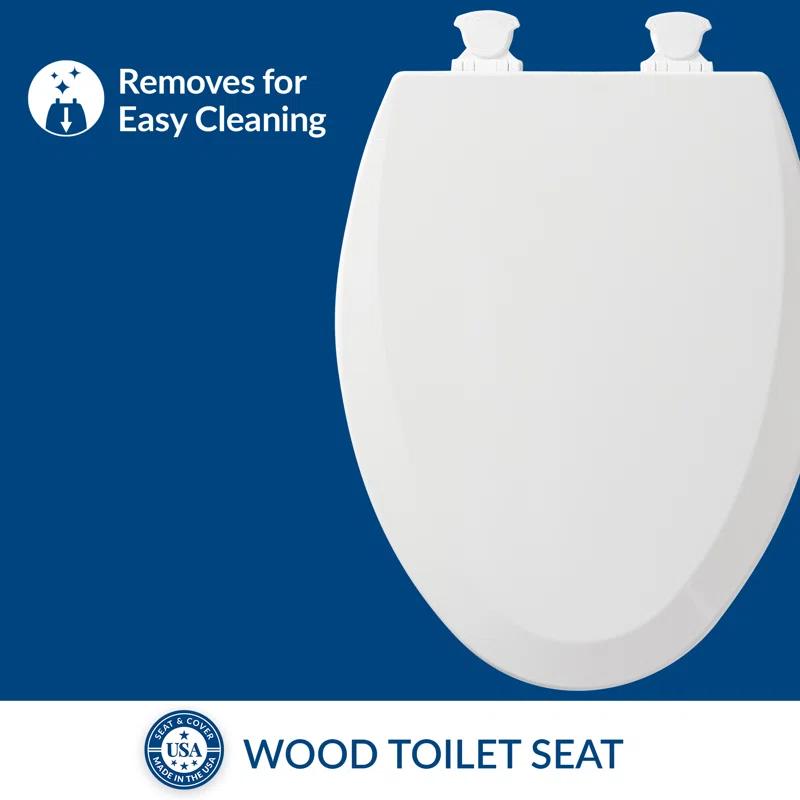 Bemis 1500EC 000 1500EC Elongated Toilet Seat