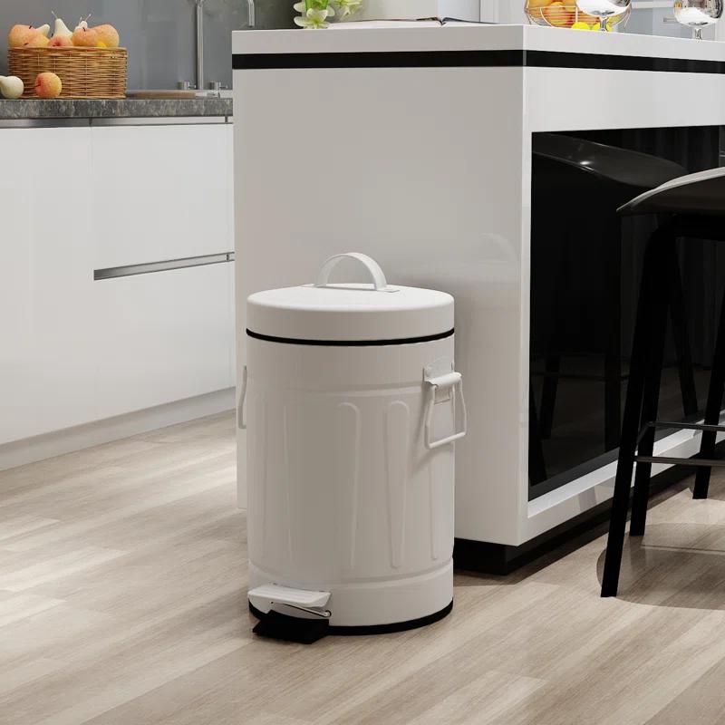 Innovaze Metal Step On Kitchen Trash Can - 3.2 Gallons