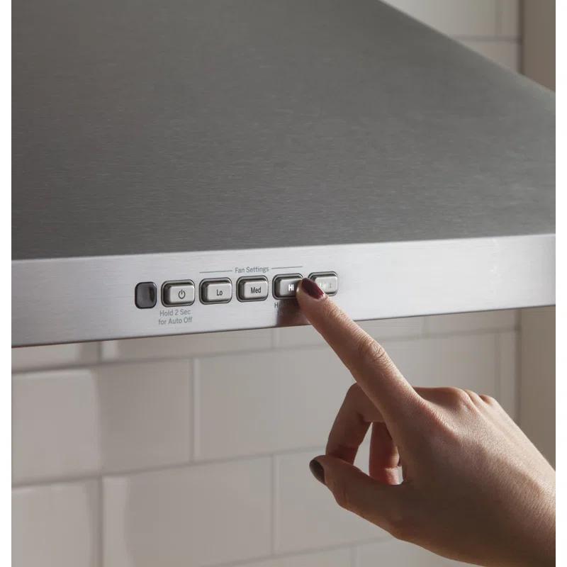 30" 350 CFM Convertible Wall Mount Range Hood with Night light