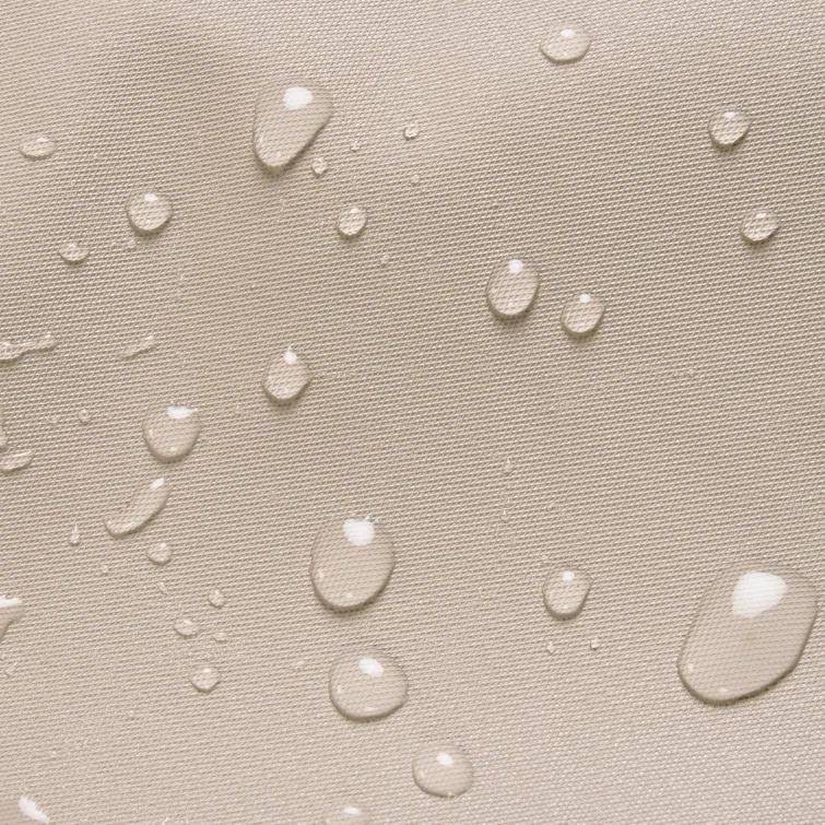 Modern Leisure Modern Leisure Chalet Round Air Conditioner Cover, 34" Diameter x 30"H, Beige