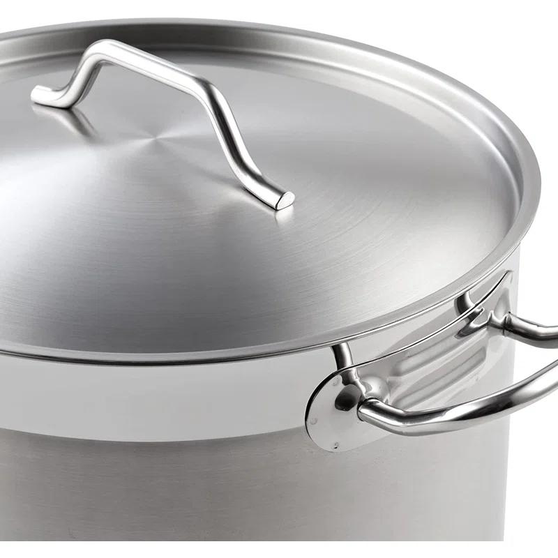 Cooks Standard Cooks Standard Professional Stainless Steel Stock Pot with Lid, Silver