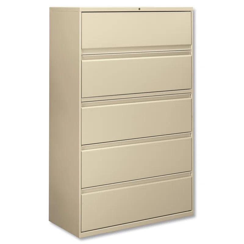 Alera 42'' Wide 5 -Drawer Steel File Cabinet