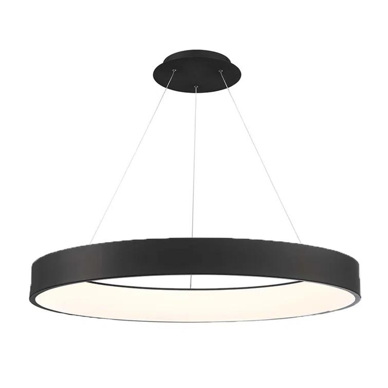 Fynn Single Light Steel Dimmable LED Pendant