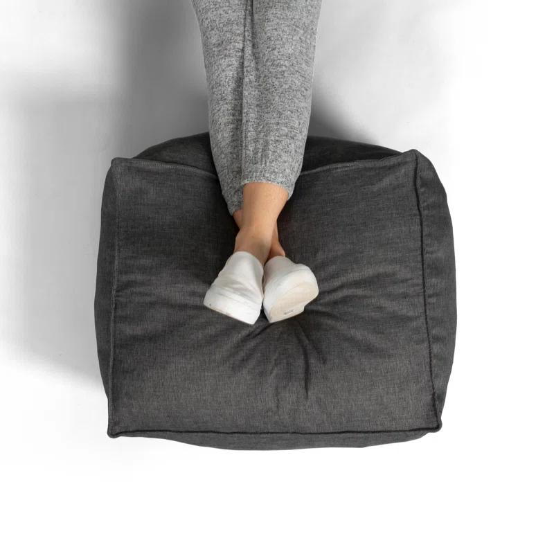 Big Joe Upholstered Pouf