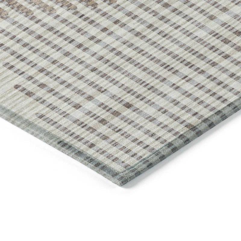 Machine Washable Indoor/Outdoor Chayden ACN1001 Beige