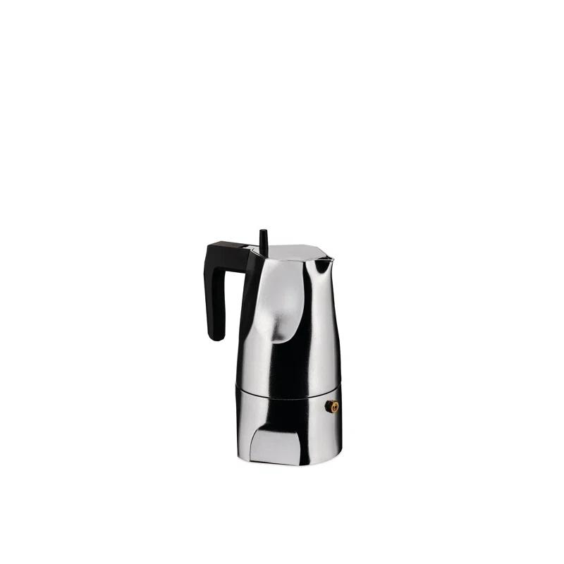 Alessi Alessi Ossidiana Stovetop Espresso Maker