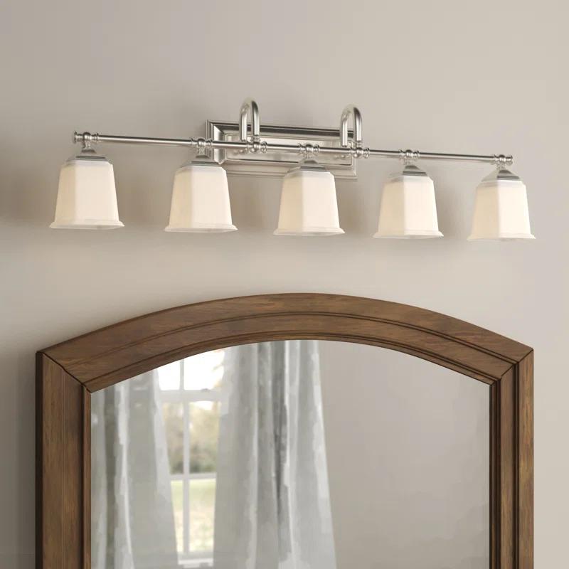 Three Posts™ Bima 5 - Light Dimmable Vanity Light