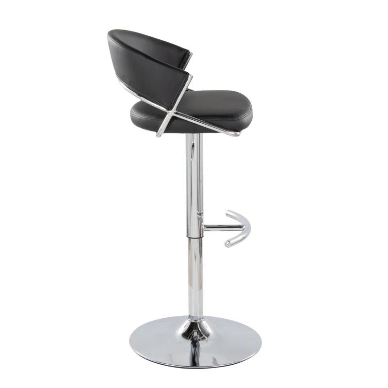 LumiSource Jie Adjustable Barstool - Set Of 2