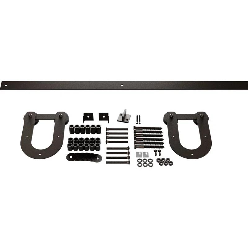 Goldberg Brothers Inc. Economy Horseshoe Standard Single Barn Door Hardware Kit