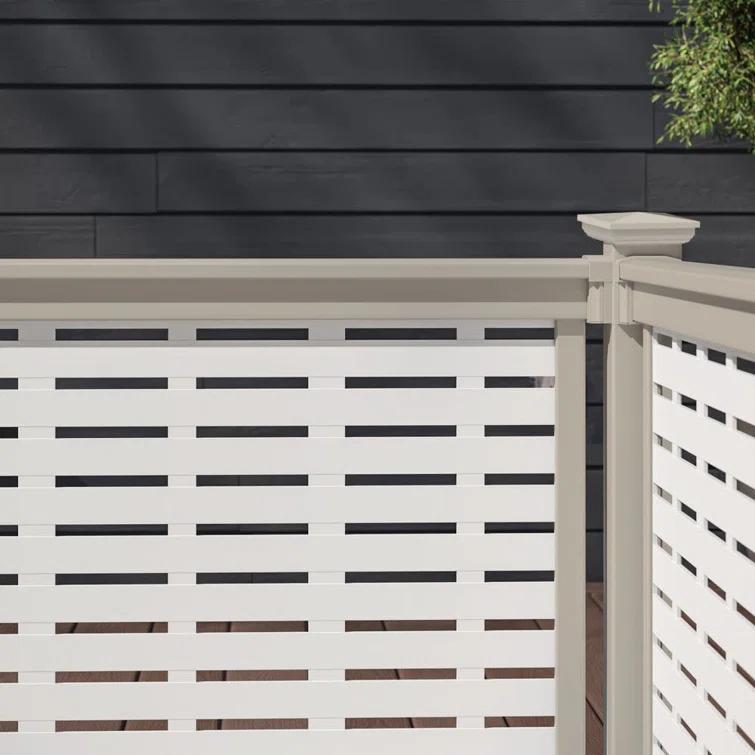 Barrette Outdoor Living 39" H x 4" W Clay Vinyl Post Sleeve