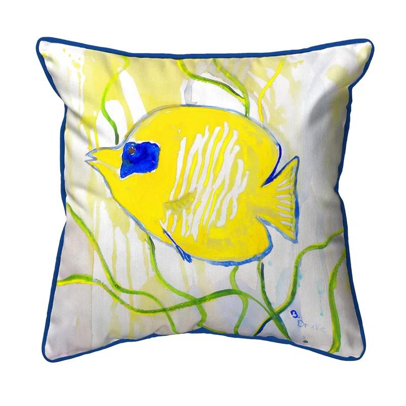 Betsy Drake Interiors Tang Indoor/Outdoor Throw Pillow