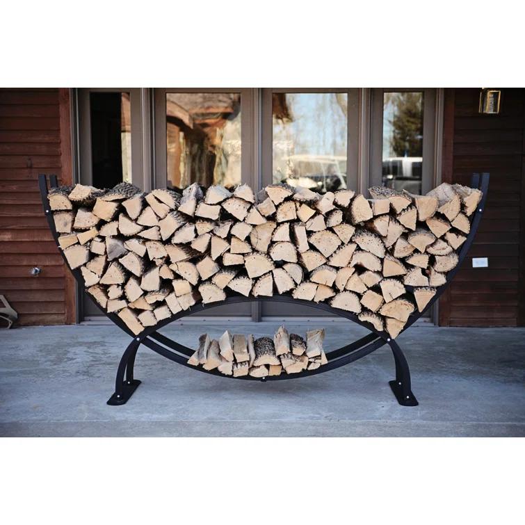 Woodhaven 96'' W Metal Log Rack