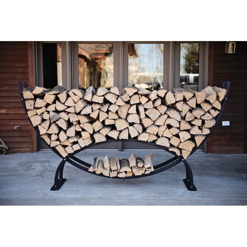 Woodhaven 96'' W Metal Log Rack