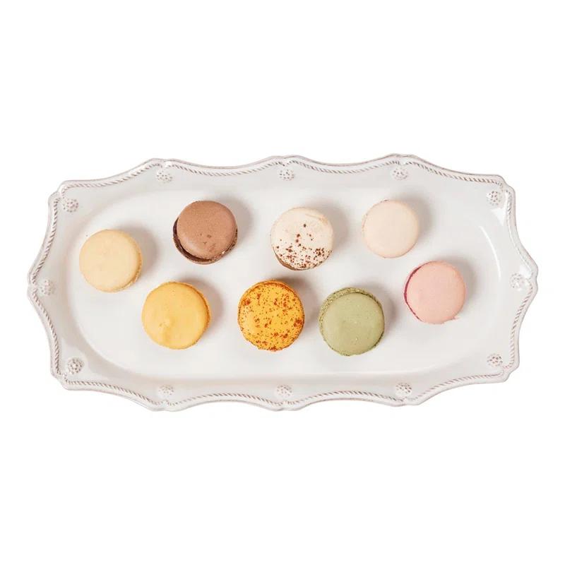 Juliska Berry & Thread 14" Decorative Tray - Whitewash