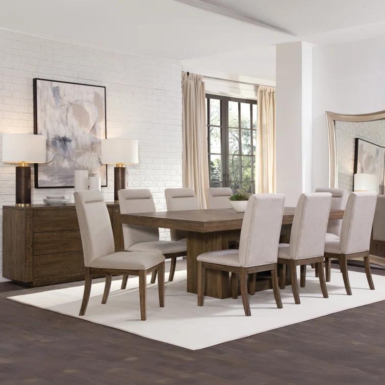 Latitude Run® Kameah Extendable Solid Wood Base Dining Table
