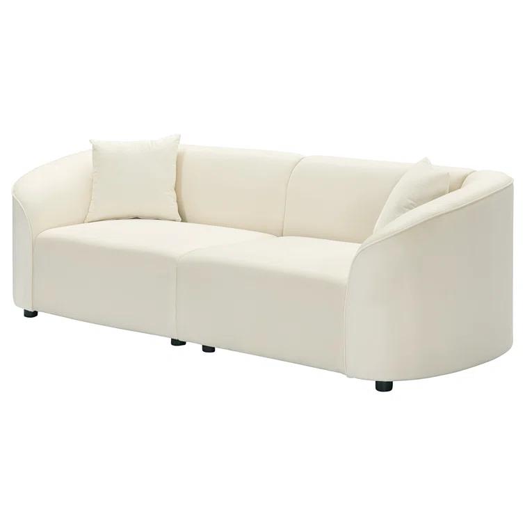Ebern Designs Kamble Upholstered 2-Seater Sectional Sofa
