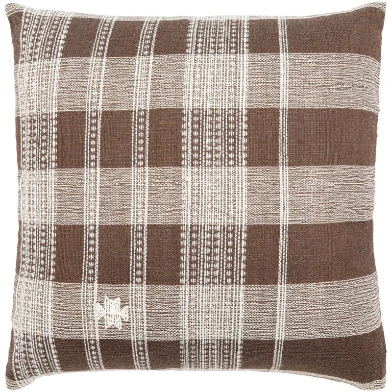 Becki Owens x Livabliss Becki Owens  Livabliss Myrna Wool Blend Throw Square Pillow