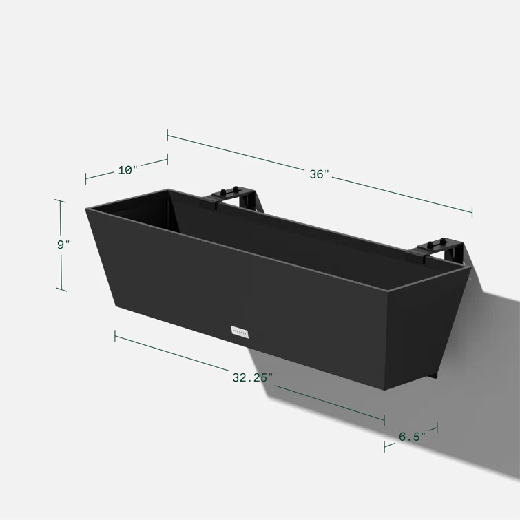 Veradek Pure Series Railing Planter & Reviews | AllModern