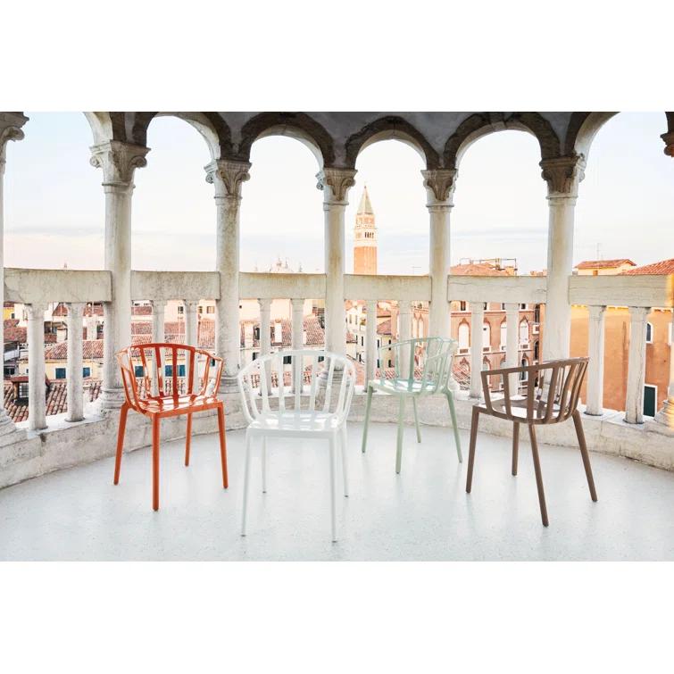 Venice Outdoor Stacking Dining Armchair (Set of 2)