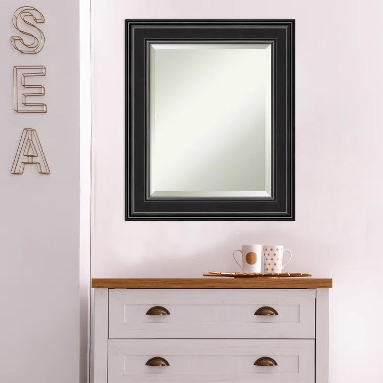 Charlton Home® Fahlman Flat Wall Mirror
