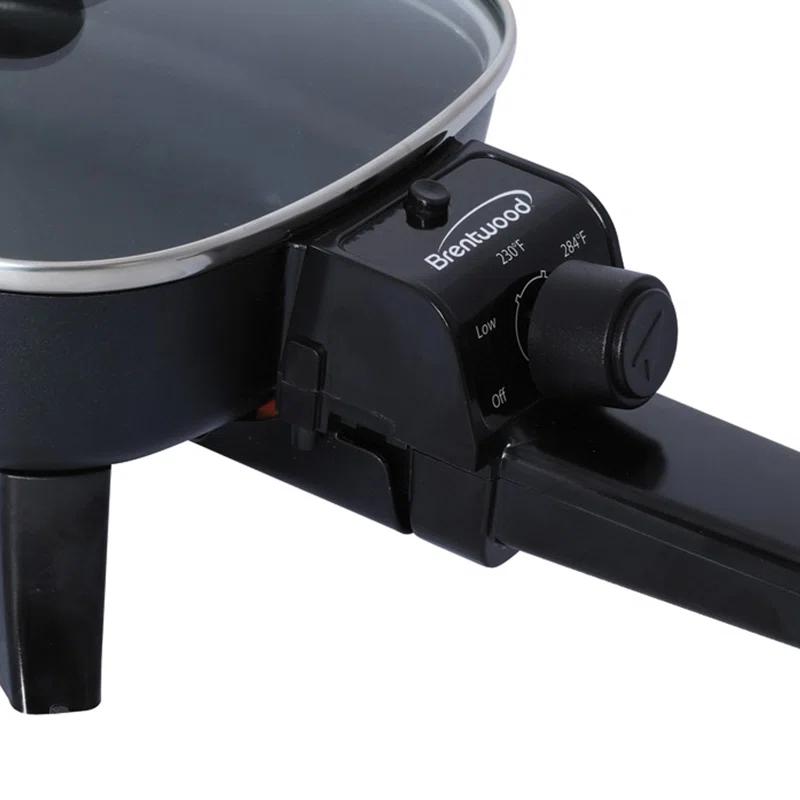 Brentwood Appliances Brentwood Appliances 6'' Non Stick Electric Skillet with Glass Lid