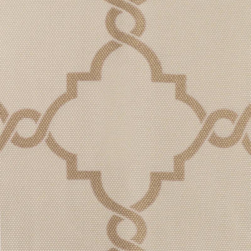 Madison Park Saratoga Fretwork Print Grommet Top Single Window Valance