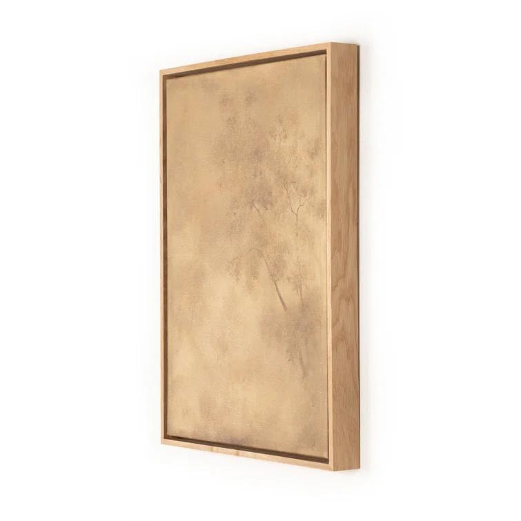 Towering Oak Framed Canvas Art by Aileen Fitzgerald