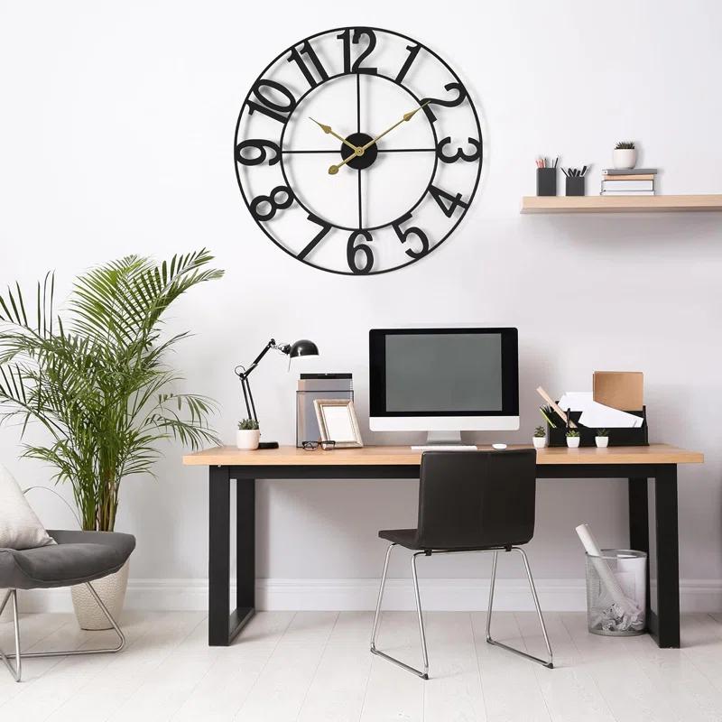 Sorbus Large 16" Numeral Analog Decorative Wall Clock