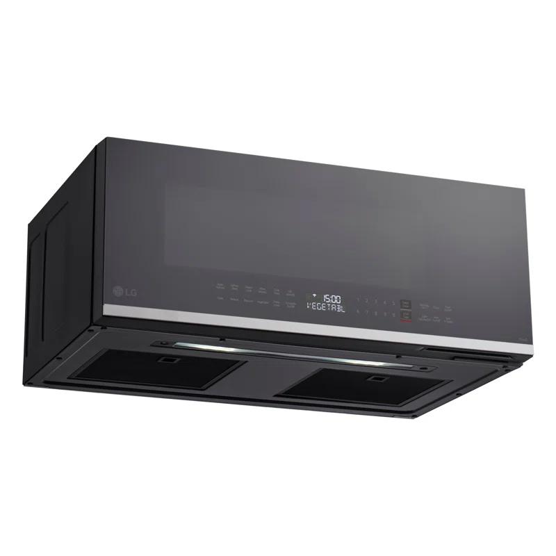 LG 1.3 Cu. Ft. Smart Low Profile Over-the-Range Microwave Oven with Sensor Cook