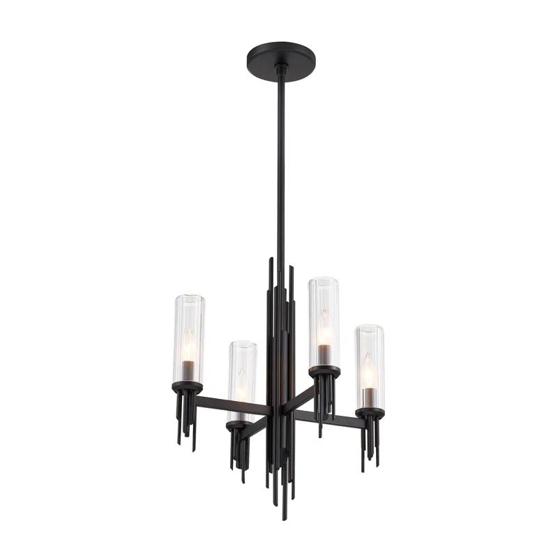 Alora Lighting Torres 4 - Light Modern Linear Chandelier