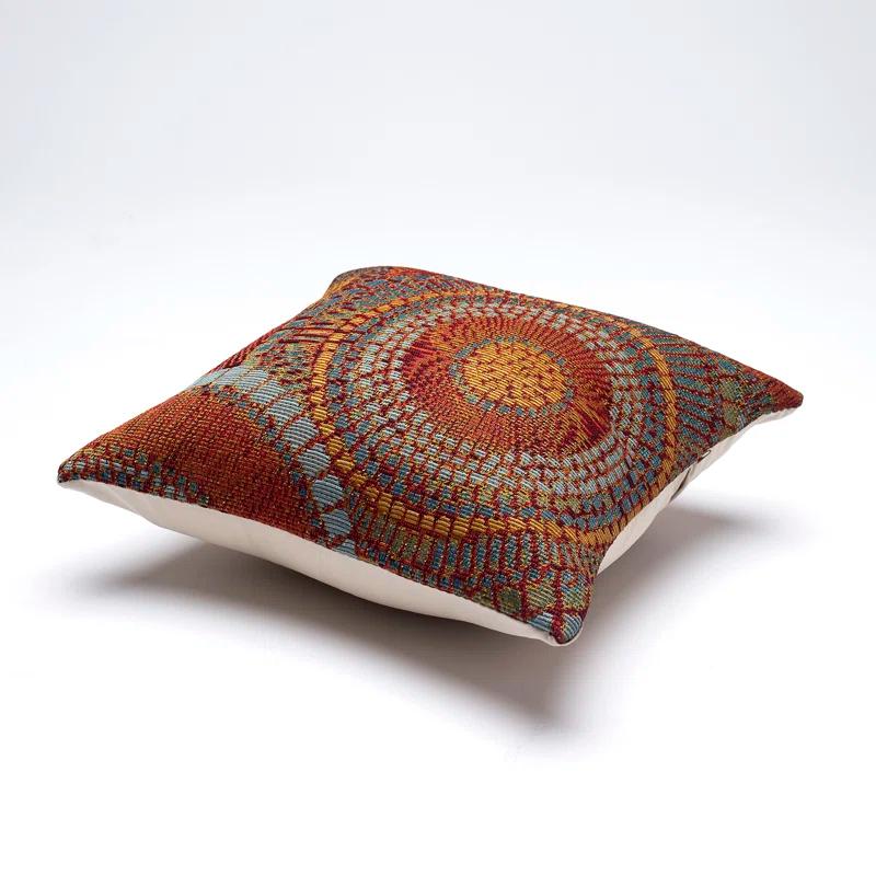 Marina Abstract Indoor/Outdoor Throw Pillow