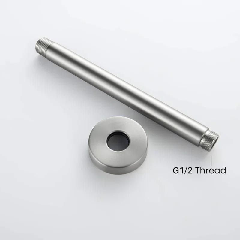 KIBI SA0801BN Circular 8" Ceiling Mounted Shower Arm