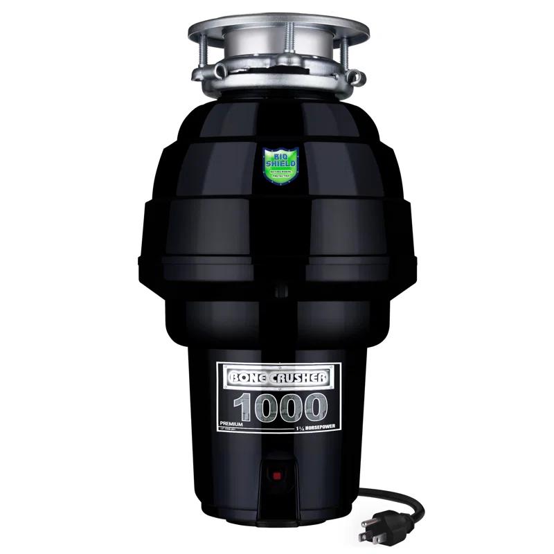 Bone Crusher Bonecrusher 1.25 HP Corded Garbage Disposal with Sound Insulation and Accessories
