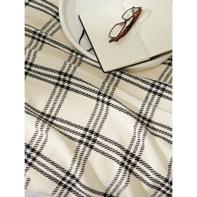 Design Imports Hand Woven Throw Blanket