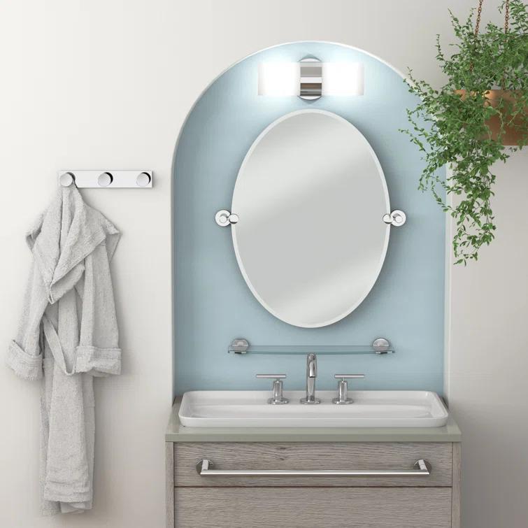 Gatco Glamour Wall Hook for Bathroom, Kitchen, Bedroom | Towel, Robe, Coat, Hat Rack with 3 Hooks 1282