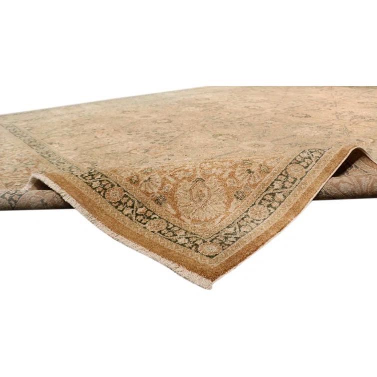 Pasargad Baku Hand Knotted Wool Washable Oriental Indoor Rug
