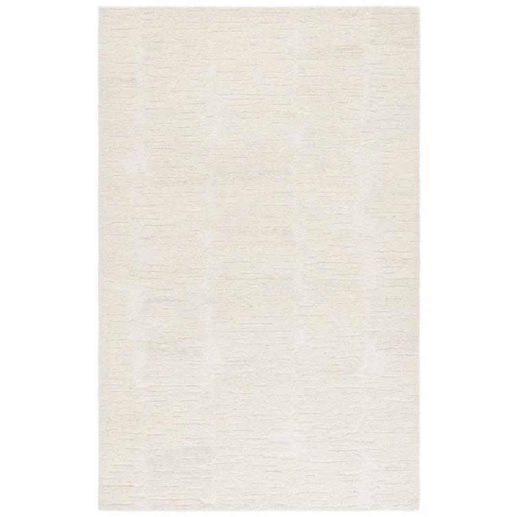 Safavieh Casablanca 470 Hand Tufted Wool Pile Solid Color Rug