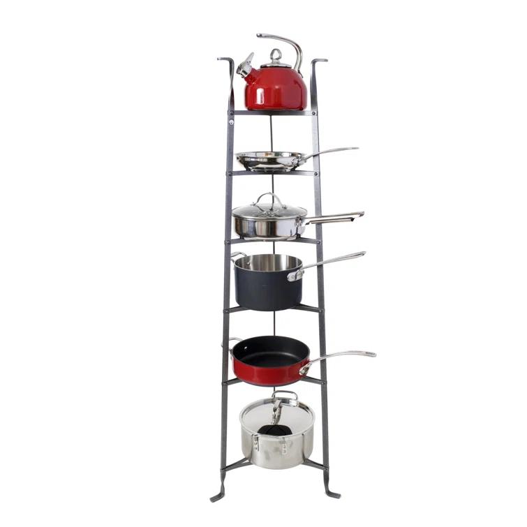 Enclume Handcrafted 6-Tier Gourmet Cookware Stand (Unassembled)