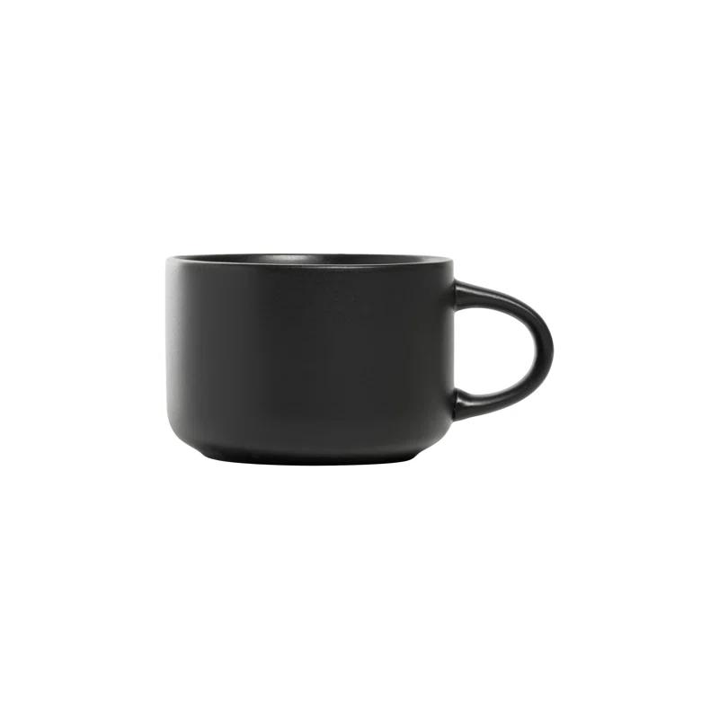 Ten Strawberry Street Wazee Matte 16 Piece Dinnerware Set, Service for 4